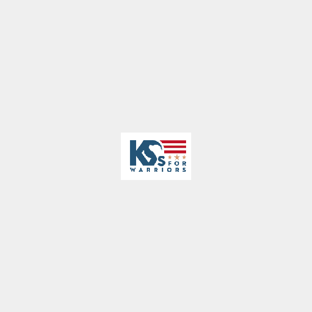 Logo of KS for Warriors, a nonprofit organization.
